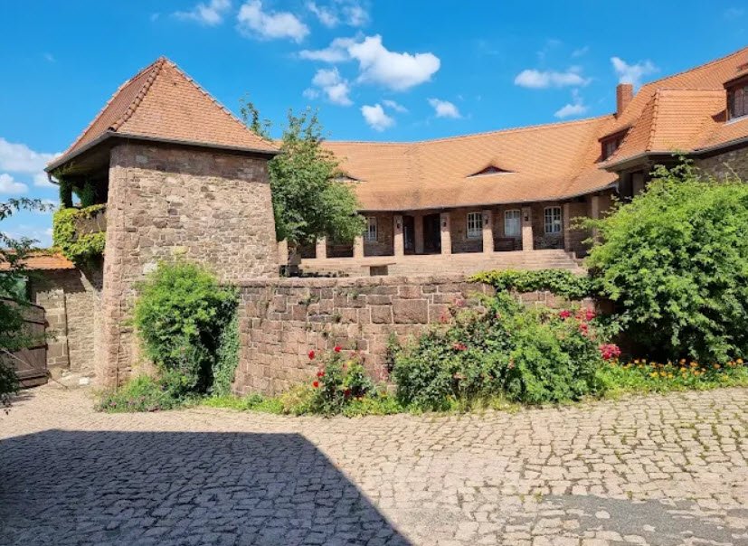 Burg Wettin an der Saale, Wettin-Löbejün, Germany, Germany